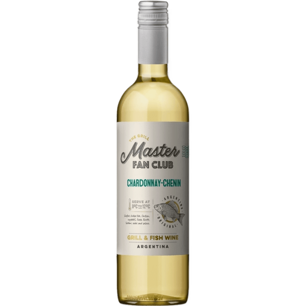 Vinho Branco Argentino The Fan Club Chardonnay-Chenin - Vivavinho Master Grill 750ml