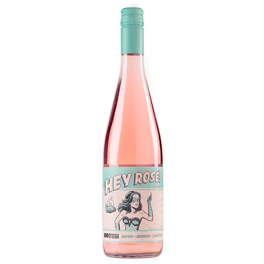 Vinho Rosé Argentino Riccitelli Hey Malbec 750ml